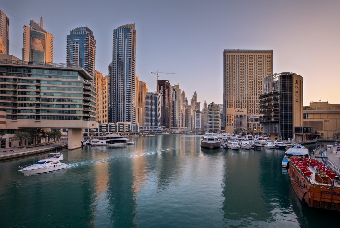 Dubai and yachts